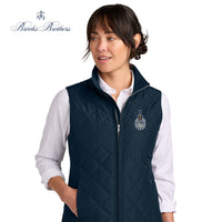 Load image into Gallery viewer, The Citadel, Spike, Brooks Brothers® Women’s Quilted Vest - Navy
