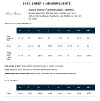 Load image into Gallery viewer, The Citadel, Big Red Flag, Brooks Brothers® Bomber Jacket- Size Chart
