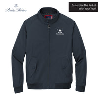 Load image into Gallery viewer, The Citadel, Alumni Big Red, Palmtree, Brooks Brothers® Bomber Jacket - Navy
