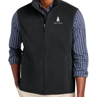 Load image into Gallery viewer, The Citadel, Barracks, Brooks Brothers® Fleece Vest - Black
