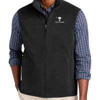 Load image into Gallery viewer, The Citadel, Big Red, Brooks Brothers® Fleece Vest - Black
