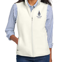 Load image into Gallery viewer, The Citadel, Spike Alumni, Brooks Brothers® Women’s Fleece Vest - Off White
