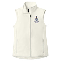 Load image into Gallery viewer, The Citadel, Spike Alumni, Brooks Brothers® Women’s Fleece Vest - Off White
