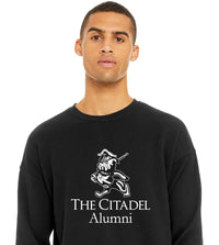 Load image into Gallery viewer, The Citadel Marching Bulldog Alumni Unisex Drop Shoulder Sweatshirt
