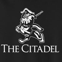 Load image into Gallery viewer, The Citadel Marching Bulldog Unisex Sponge Fleece Drop Shoulder Sweatshirt
