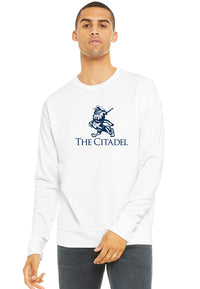 Load image into Gallery viewer, The Citadel Marching Bulldog Unisex Sponge Fleece Drop Shoulder Sweatshirt
