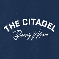 Load image into Gallery viewer, The Citadel, Bonus Mom Women’s V-Neck T-Shirt - Navy
