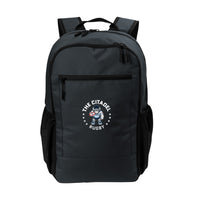 Load image into Gallery viewer, The Citadel, Club Sports - Rugby, Port Authority® Daily Commute Backpack - Grey
