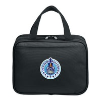 Load image into Gallery viewer, The Citadel, Spike and Stars, Port Authority® Matte Oxford Hanging Travel Case - Black
