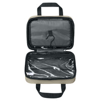 Load image into Gallery viewer, The Citadel, Script, Port Authority® Matte Oxford Hanging Travel Case - Sahara
