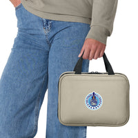 Load image into Gallery viewer, The Citadel, Spike and Stars, Port Authority® Matte Oxford Hanging Travel Case - Sahara
