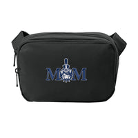 Load image into Gallery viewer, The Citadel, Mom Spike, Port Authority® Matte Dual-Compartment Crossbody - Black
