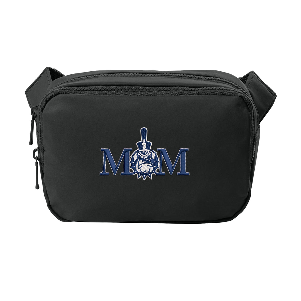 The Citadel, Mom Spike, Port Authority® Matte Dual-Compartment Crossbody - Black
