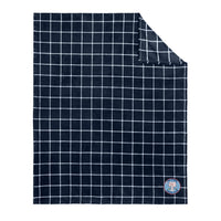 Load image into Gallery viewer, The Citadel, Club Sports - Hockey, Port Authority ®Ultra Plush Blanket - Navy
