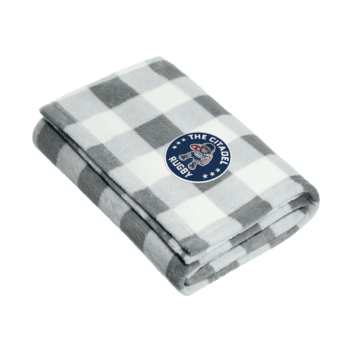 The Citadel, Club Sport - Rugby, Rugby Spike, Small Ultra Plush Blanket