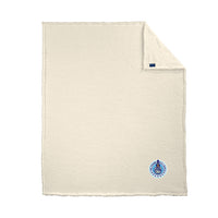 Load image into Gallery viewer, The Citadel, Spike and Stars, Port Authority ® Cozy Blanket- Marshmallow
