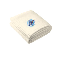 Load image into Gallery viewer, The Citadel, Spike and Stars, Port Authority ® Cozy Blanket- Marshmallow
