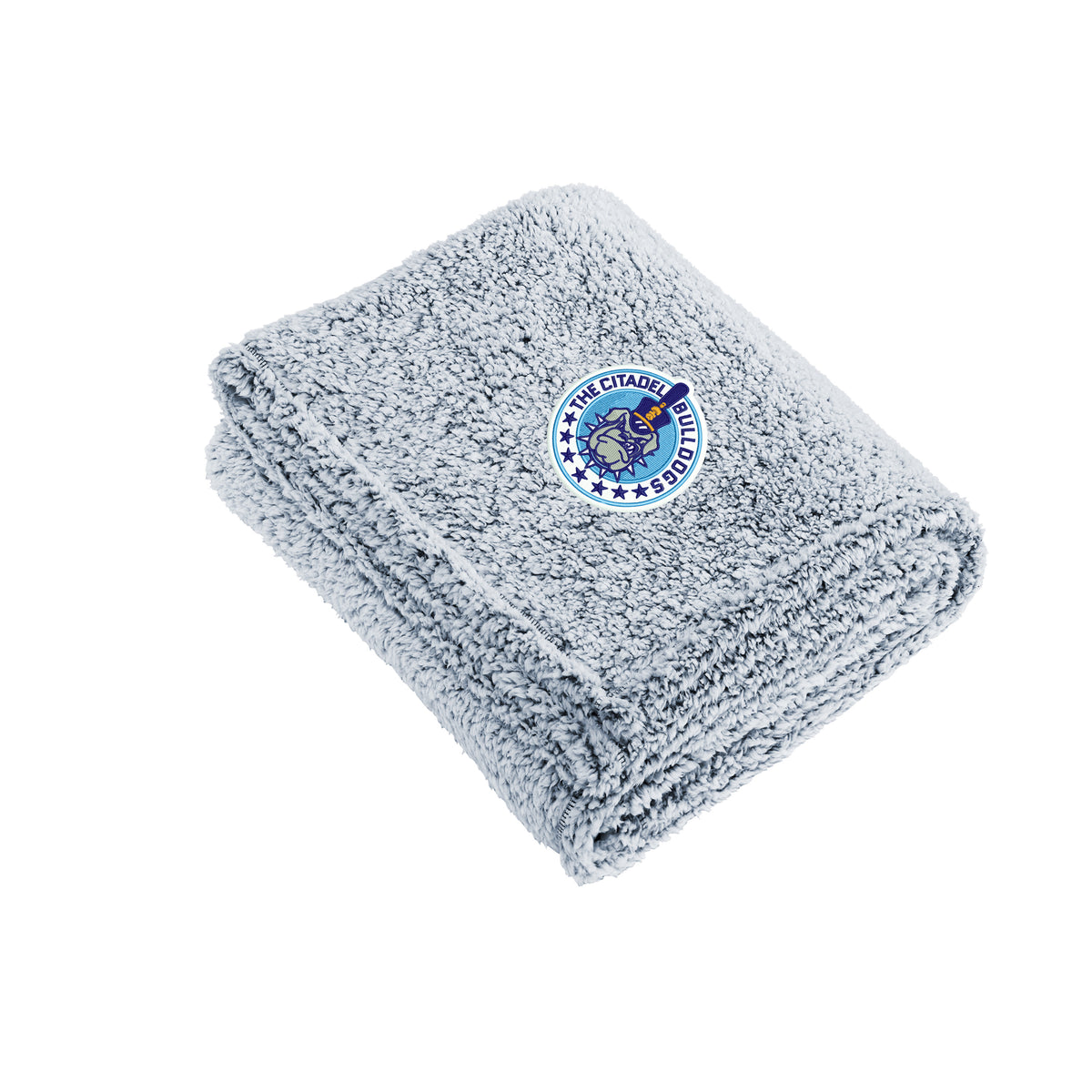 The Citadel, Spike and Stars, Port Authority ® Cozy Blanket- Navy Heather