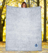 Load image into Gallery viewer, The Citadel, Spike and Stars, Port Authority ® Cozy Blanket- Navy Heather
