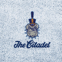 Load image into Gallery viewer, The Citadel Spike, Port Authority ® Cozy Blanket- NavyHeather
