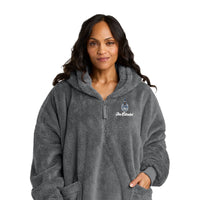 Load image into Gallery viewer, The Citadel, Spike, Port Authority® Plush Poncho - Gray
