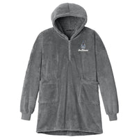 Load image into Gallery viewer, The Citadel, Spike, Port Authority® Plush Poncho - Gray
