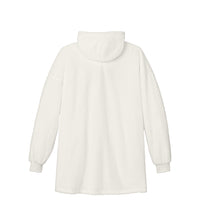 Load image into Gallery viewer, The Citadel, Spike, Port Authority® Plush Poncho - White
