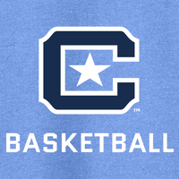 Load image into Gallery viewer, 18500 The Citadel Block C Star logo, Sports - Basketball,  Heavy Blend™ Hooded Unisex Sweatshirt Carolina Blue

