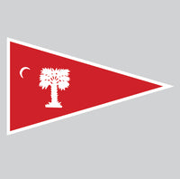 Load image into Gallery viewer, The Citadel Burgee, Sports Club-Sailing, Sticker
