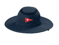 Load image into Gallery viewer, The Citadel, Big Red, Club Sports, Sailing Outdoor Ventilated Wide Brim Hat
