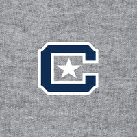 Load image into Gallery viewer, The Citadel, C Star, Port &amp; Co™ Infant Core Fleece Full-Zip Hooded Sweatshirt - Gray
