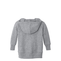 Load image into Gallery viewer, The Citadel, Bulldog, Port &amp; Co™ Infant Core Fleece Full-Zip Hooded Sweatshirt - Gray
