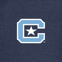 Load image into Gallery viewer, The Citadel, C Star, Port &amp; Co™ Infant Core Fleece Full-Zip Hooded Sweatshirt - Navy
