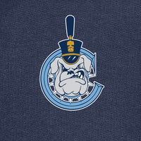 Load image into Gallery viewer, The Citadel, C Spike, Port &amp; Co™ Infant Core Fleece Full-Zip Hooded Sweatshirt - Navy
