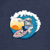 Load image into Gallery viewer, The Citadel, Spike Surfing, Port &amp; Co™ Infant Core Fleece Full-Zip Hooded Sweatshirt - Navy
