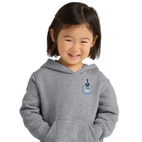 Load image into Gallery viewer, The Citadel, C Spike, Port &amp; Co™ Toddler Core Fleece Pullover Hooded Sweatshirt - Gray
