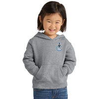 Load image into Gallery viewer, The Citadel, C Spike, Port &amp; Co™ Toddler Core Fleece Pullover Hooded Sweatshirt - Gray
