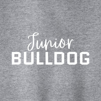 Load image into Gallery viewer, The Citadel, Junior Bulldog, Port &amp; Co™ Toddler Core Fleece Pullover Hooded Sweatshirt - Gray

