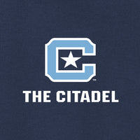 Load image into Gallery viewer, The Citadel, C Star, Port &amp; Co™ Toddler Core Fleece Pullover Hooded Sweatshirt - Navy
