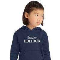 Load image into Gallery viewer, The Citadel, Junior Bulldog, Port &amp; Co™ Toddler Core Fleece Pullover Hooded Sweatshirt - Navy
