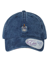 Load image into Gallery viewer, The Citadel, Spike, Women&#39;s Pigment-Dyed with Fashion Undervisor Cap Navy

