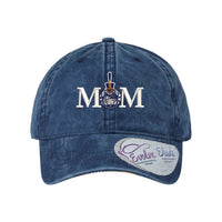 Load image into Gallery viewer, The Citadel, Mom Spike, Navy, Women's Pigment-Dyed with Fashion Undervisor Cap
