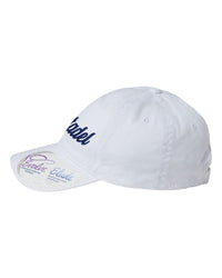Load image into Gallery viewer, The Citadel, Script, Women&#39;s Pigment-Dyed with Fashion Undervisor Cap White
