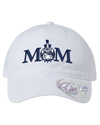 Load image into Gallery viewer, The Citadel, Mom Spike, Women&#39;s Pigment-Dyed with Fashion Undervisor Cap White
