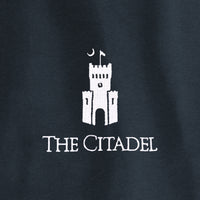 Load image into Gallery viewer, The Citadel, Barracks, Carhartt® Women’s Clarksburg Full-Zip Hoodie - Navy
