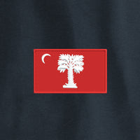 Load image into Gallery viewer, The Citadel, Big Red Flag, Carhartt® Women’s Clarksburg Full-Zip Hoodie - Navy
