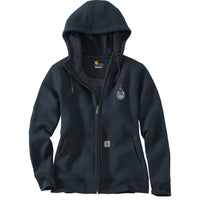 Load image into Gallery viewer, The Citadel, Spike, Carhartt® Women’s Clarksburg Full-Zip Hoodie - Navy
