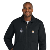 Load image into Gallery viewer, The Citadel, Spike, Carhartt® Sherpa-Lined Coat - Black
