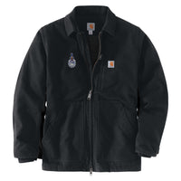 Load image into Gallery viewer, The Citadel, Spike, Carhartt® Sherpa-Lined Coat - Black
