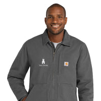 Load image into Gallery viewer, The Citadel, Barracks, Carhartt® Sherpa-Lined Coat - Grey
